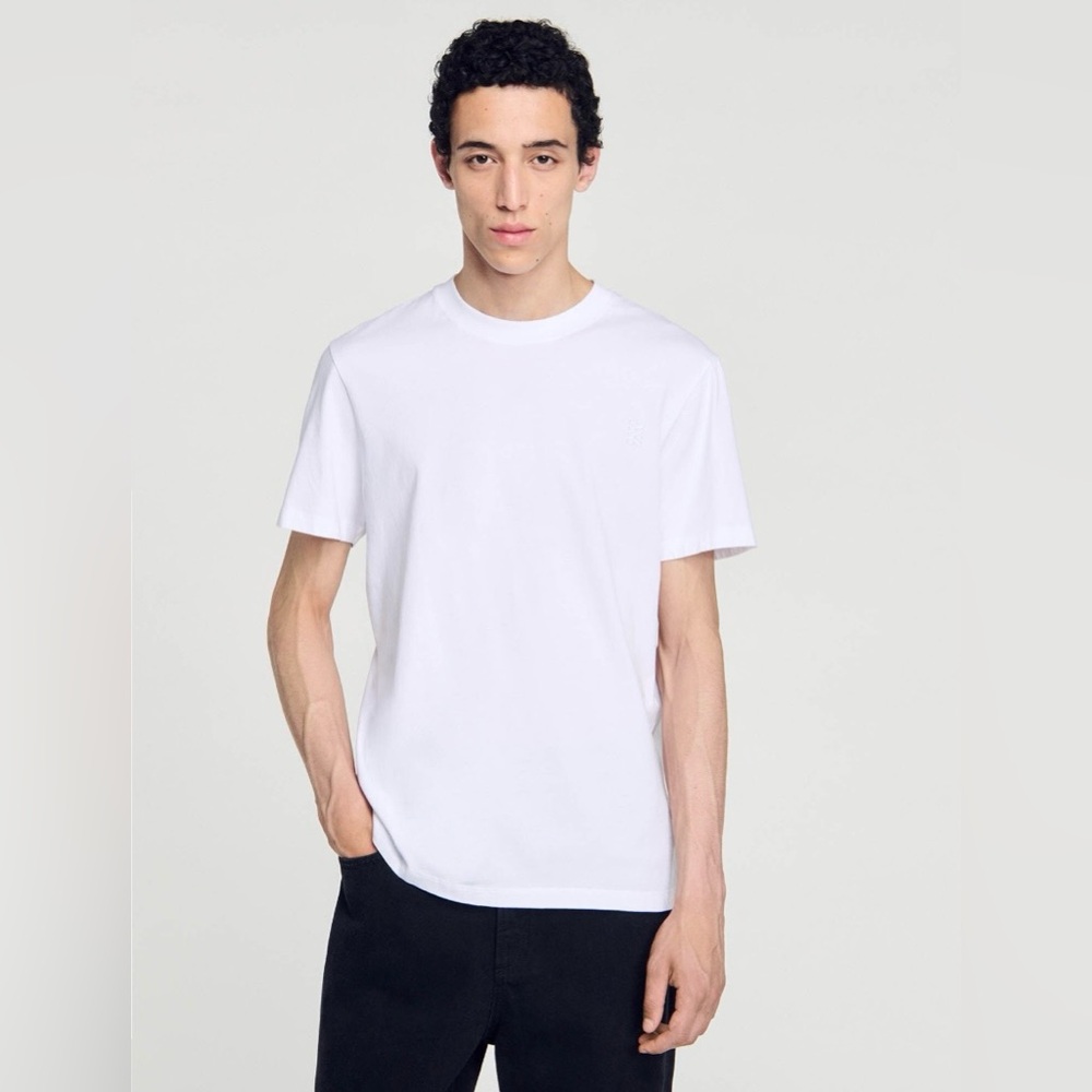 Sandro Men's COTTON T-SHIRT